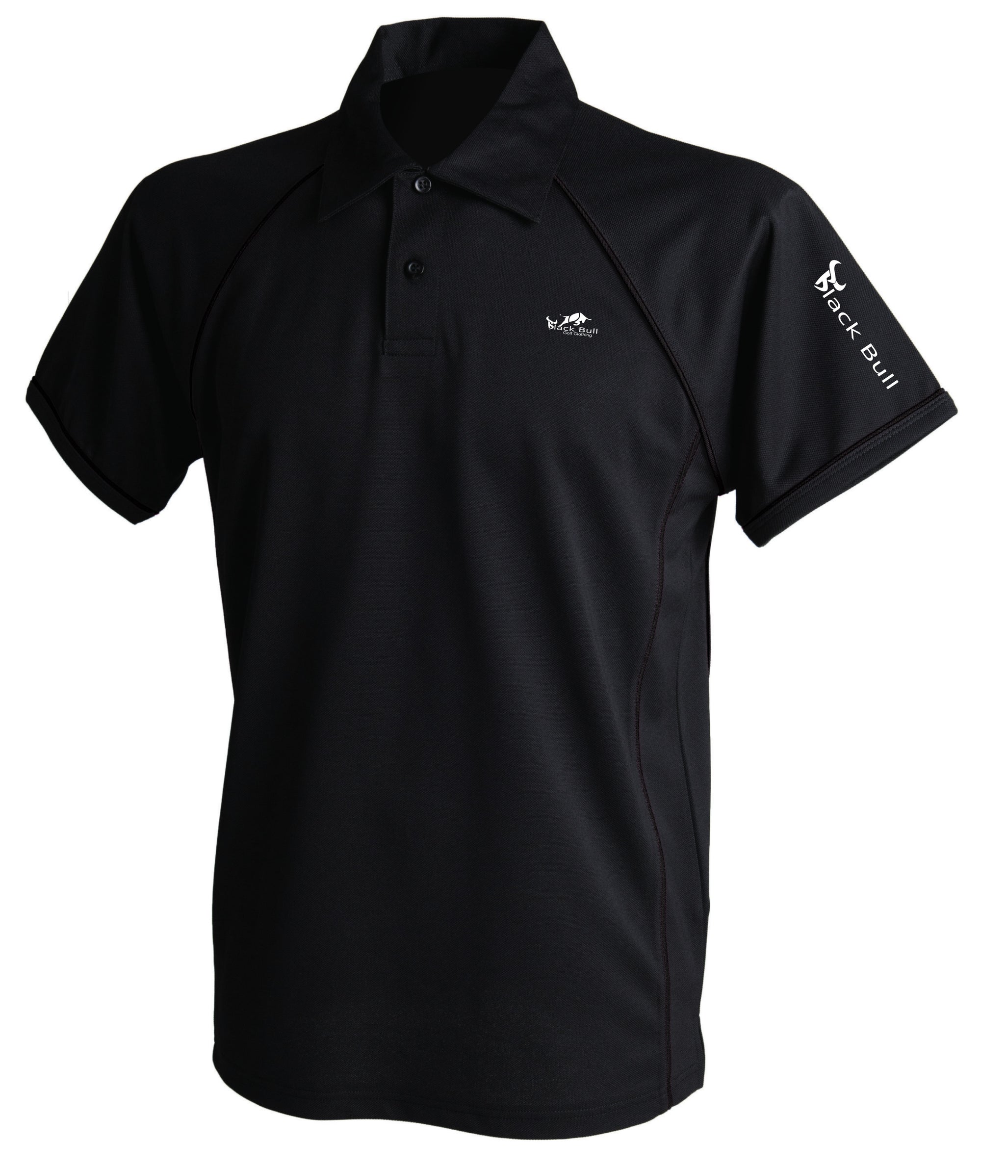 Black Bull Performance Golf Polo