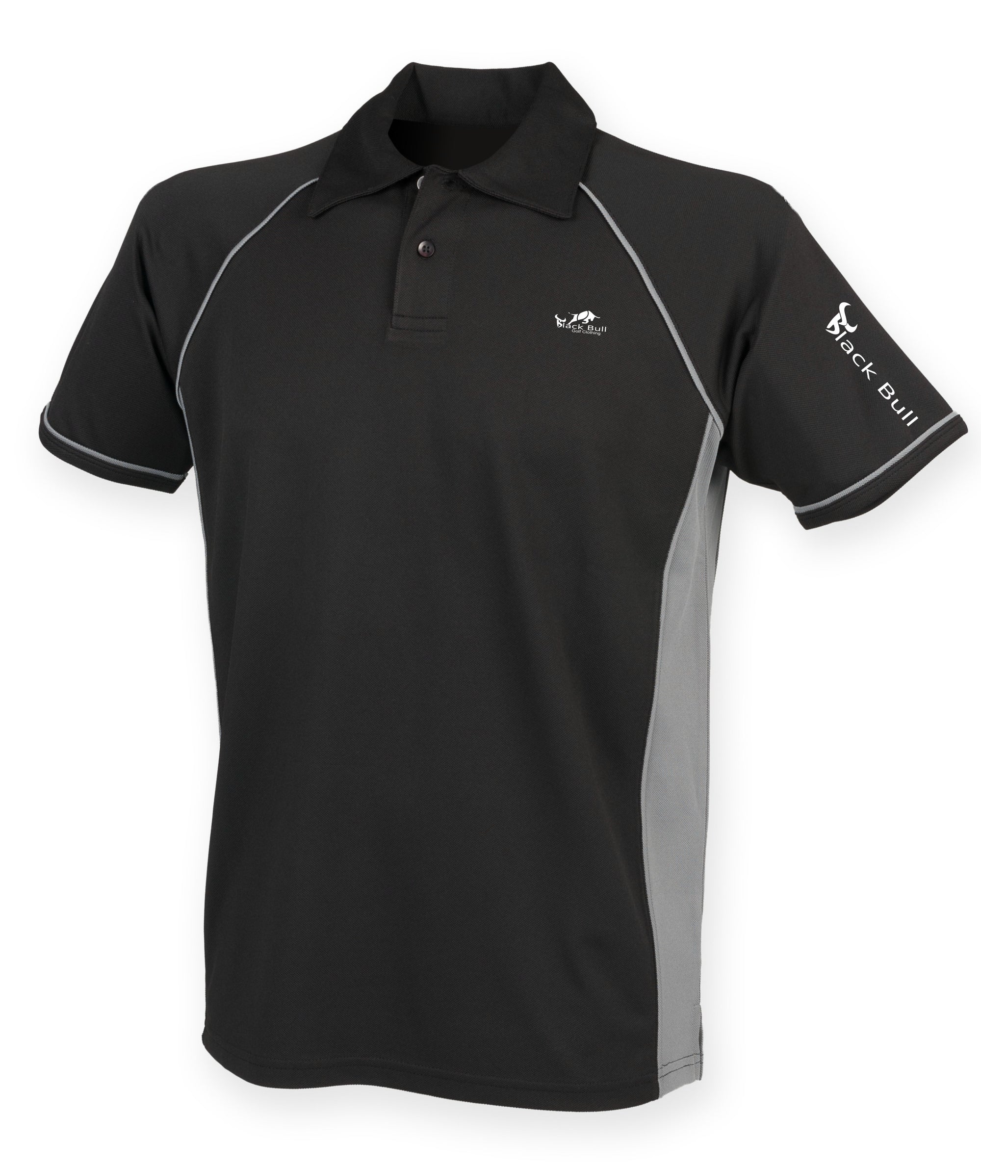 Black Bull Performance Golf Polo