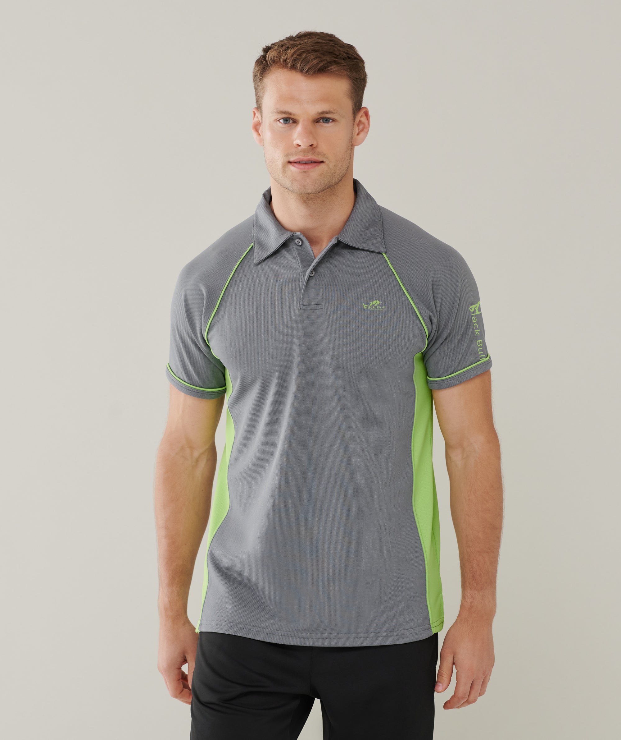 Black Bull Performance Golf Polo